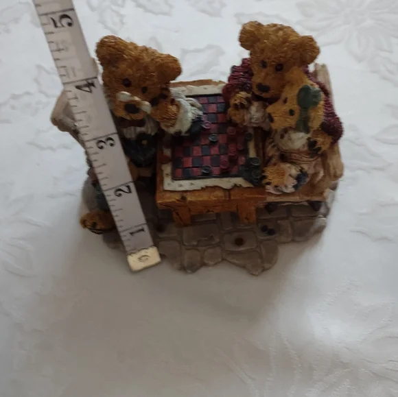 Boyds Bears& Friends Grenville w/ Matthew & Bailey Sunday Afternoon Handmade